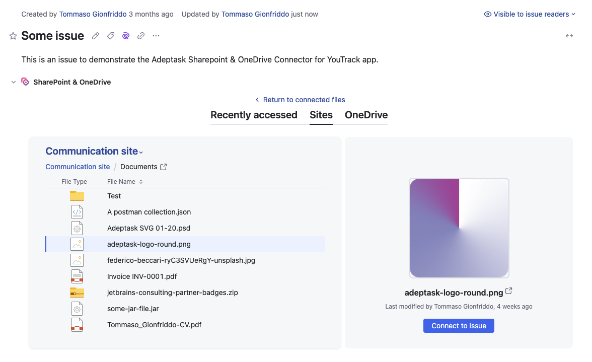 SharePoint & OneDrive Connector
